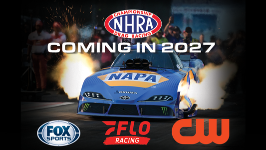 NHRA ANNOUNCES NEW MEDIA RIGHTS AGREEMENTS WITH FOX SPORTS,  THE CW NETWORK AND FLOSPORTS